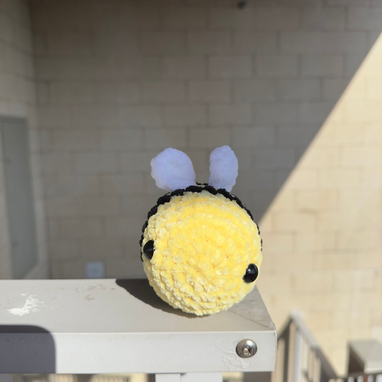 Kawaii Handmade Bumblebee Crochet Desk Companion